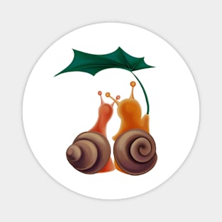 Pair of snails Magnet